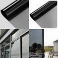 thumbnail image 4 of Cqxid Stickers Under $5 FuFin One Way Window Privacy Film With Installation Tools Premium PET Material Heat Control 99% Blocking And Privacy Window Film.Window Tint For Home (Black), 4 of 7
