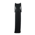 thumbnail image 4 of Txlixc Vestido de mujer embarazada de cuello V de color sólido Txlixc moda, 4 of 5