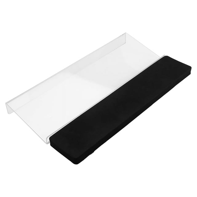 Keyboard Stand and Wrist Pad, Tilted Keyboard Riser with Wrist Rest, Ergonomic Office Desk Part for Computer Home Office