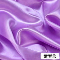 XmhyTop-A Light Purple Satin Fabric 100*150cm 1 Piece Polyester Wedding Fabric for Dresses, DIY Fabric for Crafts, Craft Fabric for Sewing Soft Satin Ideal for Bridal Gowns Handmade Projects