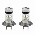 thumbnail image 4 of 2pcs H7 LED Headlight Replace Fog Light Kit Super Bright 6000K White Bulbs High Low Beam 100W IP65 Waterproof Headlight Car Part, 4 of 5