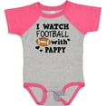 thumbnail image 3 of Inktastic I Watch Football with My Pappy Boys Baby Bodysuit, 3 of 5