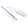 thumbnail image 5 of Unique Bargains 6 Pcs Fingernail Cleaner Nail Brush Fingernail Cleaning Tools with Plastic Handle Clear Purple, 5 of 8