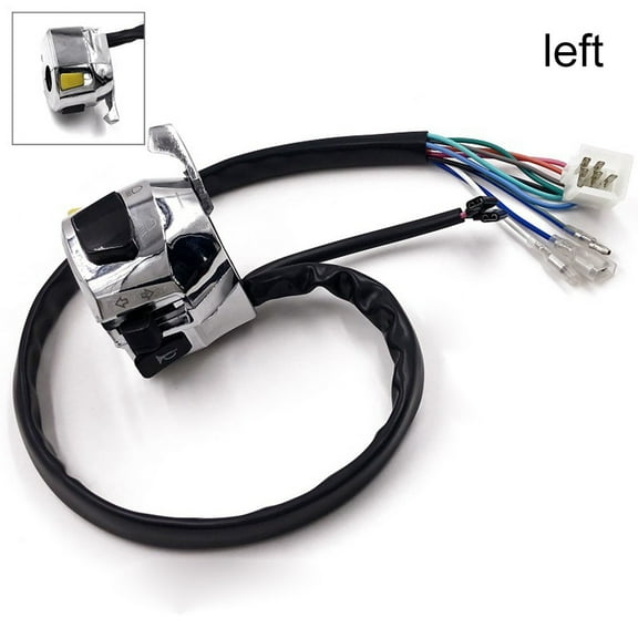 22MM motorcycle switch handlebar motorcycle For horn turn signal control button
