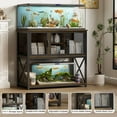 thumbnail image 4 of 40-50 Gallon Fish Tank Stand, Linor Aquarium Stand with Power Outlets and 4 Cabinets, 4 of 6