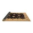 thumbnail image 2 of Ahgly Company Indoor Square Oriental Brown Industrial Area Rugs, 4' Square, 2 of 4