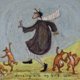thumbnail image 2 of Sam Toft - Placa de de Madera Dancing With My Bird (Multicolor), 2 of 2