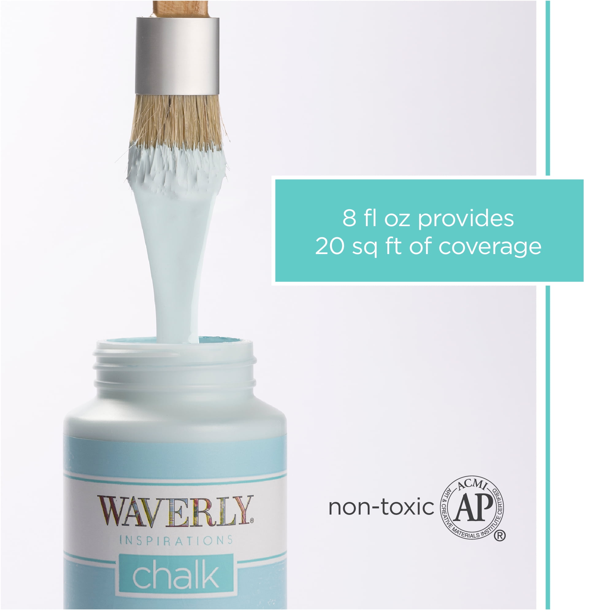 Waverly chalk paint in truffle and cashew. Rustoleum stain in kona