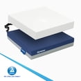 thumbnail image 6 of Dynarex EverSoft Foam Cushion, High Density Foam Wheelchair Cushion Provides Comfort, Relieve Painful Pressure Sores, 300lb Weight Capacity, Blue/Grey, 18” x 16” x 3” 1-Dynarex Ever-Soft Foam Cushion, 6 of 7