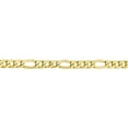 thumbnail image 2 of Primal Gold 10 Karat Yellow Gold 5.35mm Semi-Solid Figaro Chain, 2 of 6