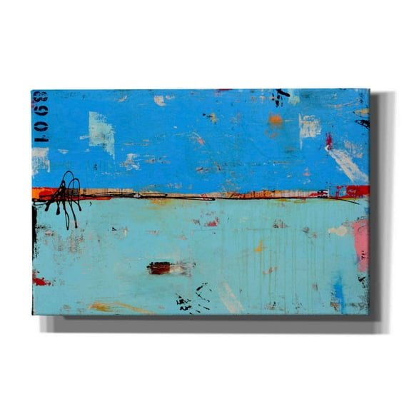 Epic Graffiti 'Match 1089' by Erin Ashley, Canvas Wall Art, 18"x12"