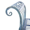 thumbnail image 5 of SAFAVIEH Brielle Outdoor Patio Traditional Garden Bench, Antique Blue, 5 of 8