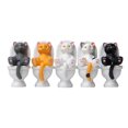 thumbnail image 2 of 5 figuras de gato para decorar tartas, miniaturas, estatuas, animales, PVC, para salpicadero. B, 2 of 9