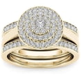 thumbnail image 1 of Anillo de pareja Anillo de circonita bañado en oro Joyería clásica Adecuado para ocasiones Accesorio versátil Adecuado para pieles sensibles, 1 of 6
