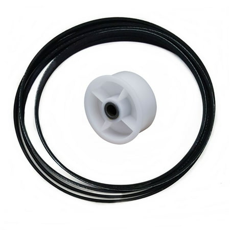 Belt Pulley - 33002535, 6-3700340 Dryer Belt & Idler Pulley Kit (Replaces WP33002535, WP6-3700340, 33002535, 6-3700340, PS11741110, AP6007983, PS11743032, AP6009859)