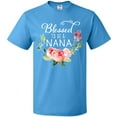 thumbnail image 3 of Inktastic Blessed to Be a Nana with Flowers T-Shirt, 3 of 5