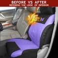 thumbnail image 4 of Autoking Covers Polyester Car Seat Cover Set Is Suitable For Most Car Seat Covers With Butterfly Pattern Car Seat Protection AD9525-Purple, 4 of 10
