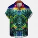 thumbnail image 3 of Camisetas de verano para hombre con la bandera de Estados Unidos y la Estatua de la Libertad, camisa hawaiana de gran tamaño con estampado 3D, ropa para hombre, camisetas con solapa, 3 of 5