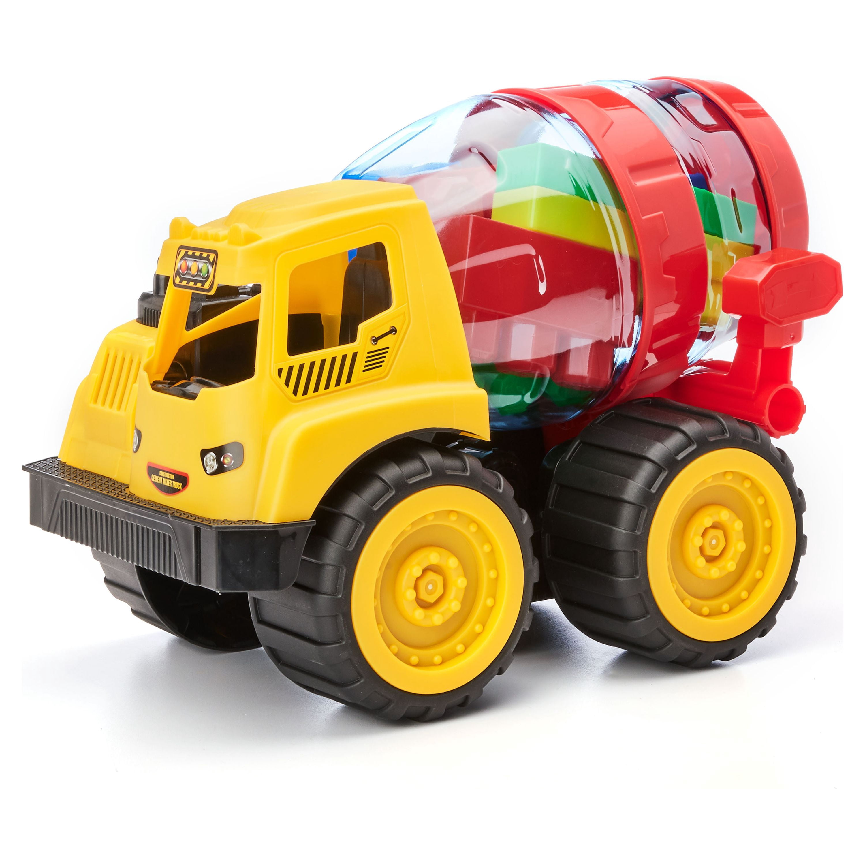 Kid Connection Construction Truck with Blocks Play Set, 11 Pieces