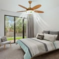 thumbnail image 2 of 48 inch Fandelier Ceiling Fixture Fan LED Lamp with Light & Remote Control Modern Ceiling Light Fan for Dinging Room Bedroom Living Room, 2 of 14
