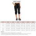 thumbnail image 4 of Pantalones deportivos al aire libre para mujer, pantalones de senderismo con cremallera, pantalones de trabajo para viajes, camping, pantalones casuales ligeros de secado rápido para mujer, estándares líderes en la industria, 4 of 4