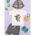 thumbnail image 3 of Cute Hedgehog T-Shirt Infant -Image by Shutterstock,  18 Months, 3 of 4