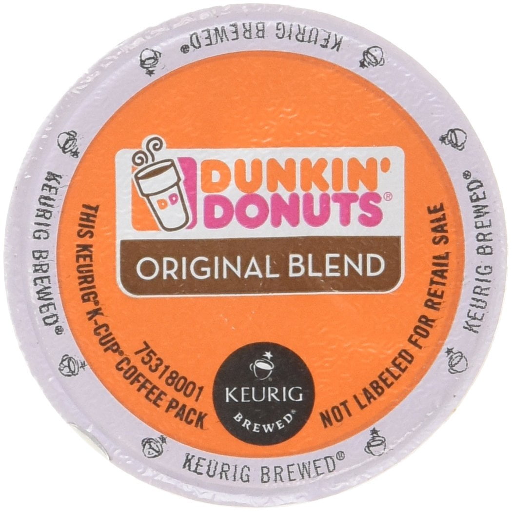 Dunkin' Donuts Original Blend Medium Roast, Keurig Coffee Pods, 32 Ct