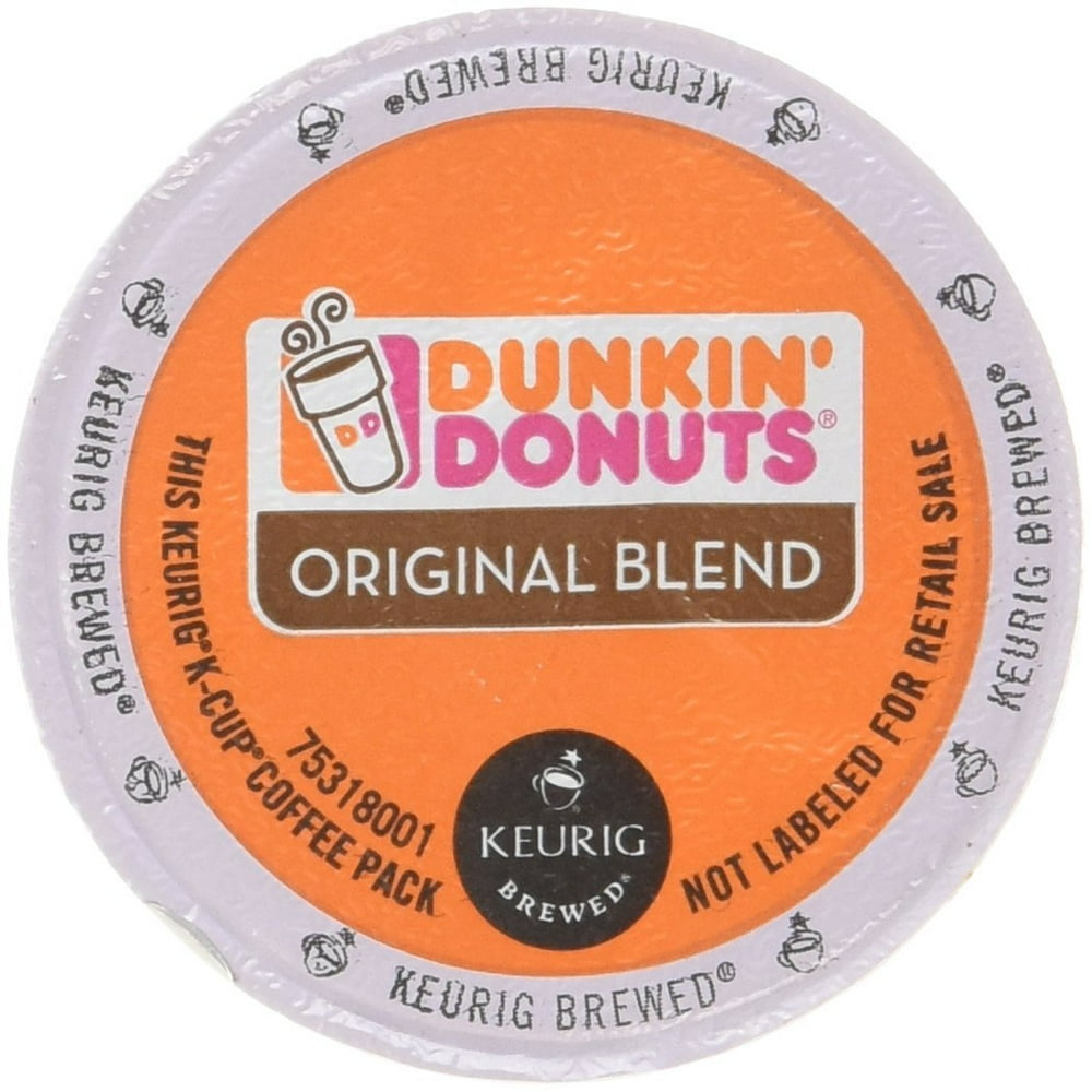 Dunkin' Donuts Original Blend Medium Roast, Keurig Coffee Pods, 32 Ct