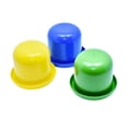 thumbnail image 2 of 1 Set Dice Cup Set With Tray/Lid 5 Dices Plastic Poker Shaking Cup Gambling Dice Box For Drinking Board Game Casino(Random Color), 2 of 7