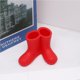 thumbnail image 5 of Billuyoard Soporte para cepillos de dientes, Botas de lluvia Soporte para cepillos de Silicona Adorable Multifuncional con orificios de Juegos de accesorios de baño No.2, 5 of 6