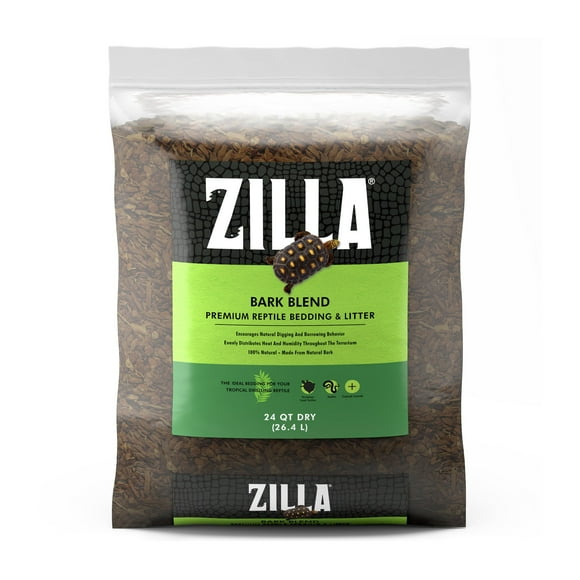 Sustrato para terrario Zilla Bark Blend, corteza de abeto orgánica, 24 litros