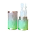 thumbnail image 6 of Znet3D Eye Drop Vial Holder  Travel Carry Case - Securely Holds Three (3) Single-Use Vials - Screw-On Lid, Knurled Pattern - Keep Vials Safe  Secure While Traveling, 6 of 12