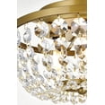 thumbnail image 5 of Cora 10 inch flush mount in brass, 5 of 7