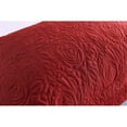 thumbnail image 3 of Porch & Den  Manor Embroidered Pillow Sham (Set of 2) Red 20 x 26 +2, 3 of 5