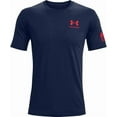 thumbnail image 4 of Under Armour 13708100042X New Freedom Flag Black/Green Size XXL Mens T-Shirt, 4 of 7