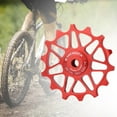 thumbnail image 5 of 12T/14T Rear Derailleur Pulley Aluminum Alloy Jockey Wheel Ceramic Guide Pulley Roller , Mountain Bike, , BMX 14T Red, 5 of 8