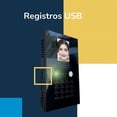 thumbnail image 2 of Reloj checador biométrico serie E, más licencia Corporativa, asistencia de tiempos de 25 empleados por reconocimiento facial, máquina para fichar, marcar tarjeta, control de asistencia, 2 of 7