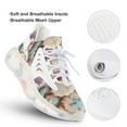 thumbnail image 3 of Snowman Christmas Tree Elk Breathable Sneakers Women Shoes Spring Light Flats Male Lace-up Walking Footwear, 3 of 8