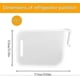 thumbnail image 3 of Refrigerator partitions, 40 pcs refrigerator side door storage compartments, transparent plastic dividers for kitchen, refrigerator and household item, 3 of 5