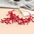 thumbnail image 6 of Milue Red Coral Necklace Female Collarbone Chain Student Adjustable Chain Jewelry, 6 of 10