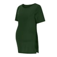 thumbnail image 4 of gakvbuo Maternity Shirts For Pregnant Women Sleeveless Double Layer Stripe Nursing Breastfeeding Tank Tops Pregnant Vest Pullover Blouse T-Shirts, 4 of 7