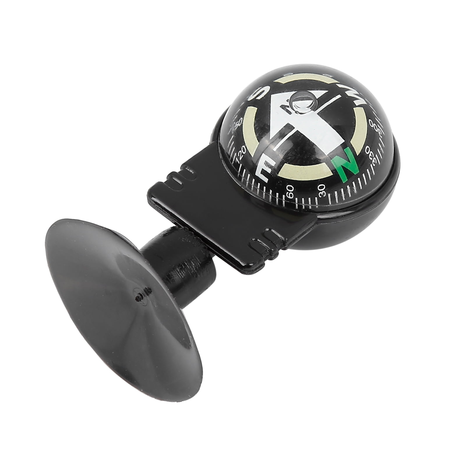 Unique Bargains Car Compass Ball Sucker Dashboard Mount Navigation for Vehicles