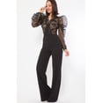 thumbnail image 3 of Lace Combined Fashion Jumpsuit, 3 of 6