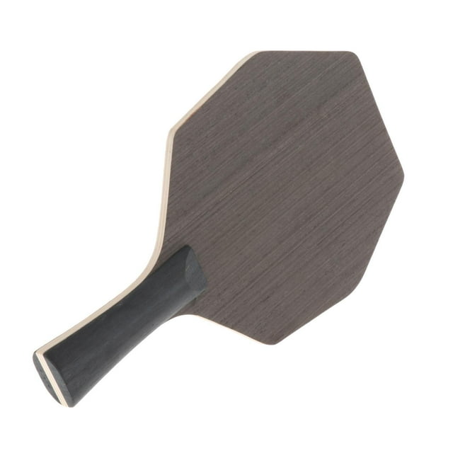 Becaristey Handcrafted 5 Ply Hexagonal Wooden Table Tennis Racket for Indoor Training Horizontal shot 1Set