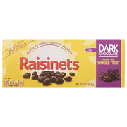 RAISINETS Dark Chocolate Covered Raisins Theater Box 3.1 oz