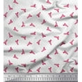 thumbnail image 1 of Soimoi Georgette Viscose Fabric Dot & Weapon Printed Fabric 1 Yard 42 Inch Wide, 1 of 3