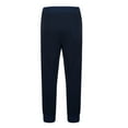 thumbnail image 5 of CHEEREAM Men's Sweatpants with Pockets Fleece Tapered Joggers Drawstring Elastic Waist Athletic Gym Running Workout Track Pants Navy XXL, 5 of 7