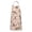 German Shepherd Dog, variant on German Shepherd Dog and Flower Apron-Garden Aprons for Women with Pockets-Cotton Linen Waterproof Kitchen Cooking Gardening Aprons Adjustable for Kitchen,Cooking,BBQ and Salon 33x27 Inch