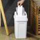 thumbnail image 5 of Bote de basura de plástico de 4.5 galones con tapa abatible para baño, oficina, dormitorio, sala de estar., 5 of 6