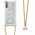 thumbnail image 1 of Funda FOXDOCK para Motorola Moto G 5G 2022 con Cuerda Ajustable, Brillo Líquido, Protección Antigolpes y Lente – Ideal para Regalo, 1 of 6